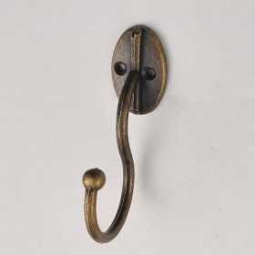엔틱 훅 모자 소품 옷걸이 후크 NO13 (22x80mm) CA