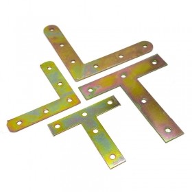 천연 라운드 직각 평철 보강철 코너브라켓 가구철물 연결철물 EC L자 70X70mm