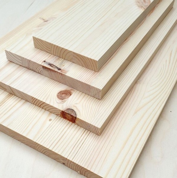 레드파인 규격사이즈 목재 상판 원목 책상상판 선반 12T 100x100mm