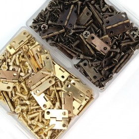 타원모 미니 경첩 힌지 16x13mm 50개1세트 HB