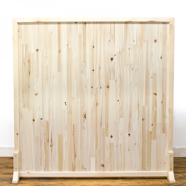 삼나무 가벽 원목파티션 현관 파티션 1200mmx1200mm U자지지대(1세트) 소